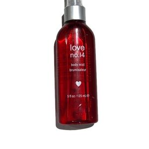 NWT Love No.14 Red Body Mist